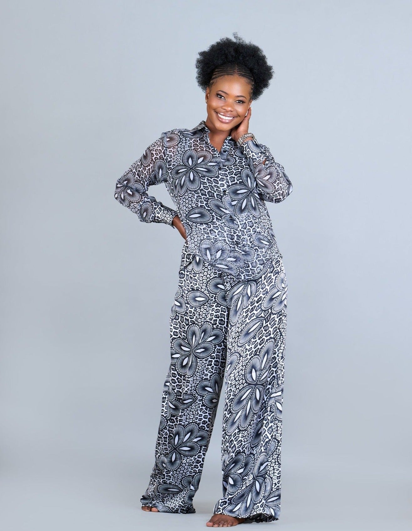 Joke Long Sleeve Trouser Set